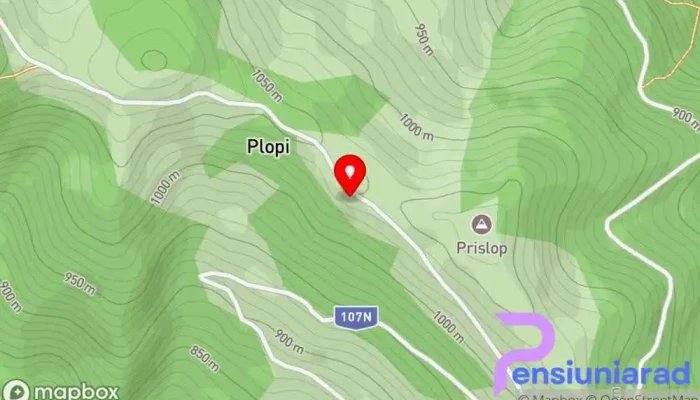 Loc De Tihna Hartă - Valea Ierii