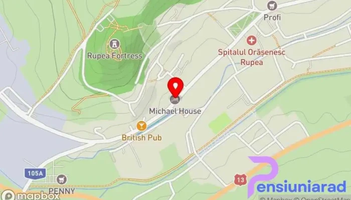 Michaels House Hartă - Rupea