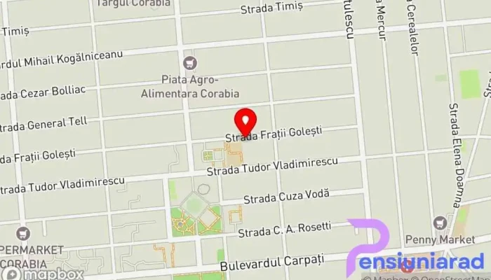 Mimi Hotel Restaurant -  Hartă - Corabia
