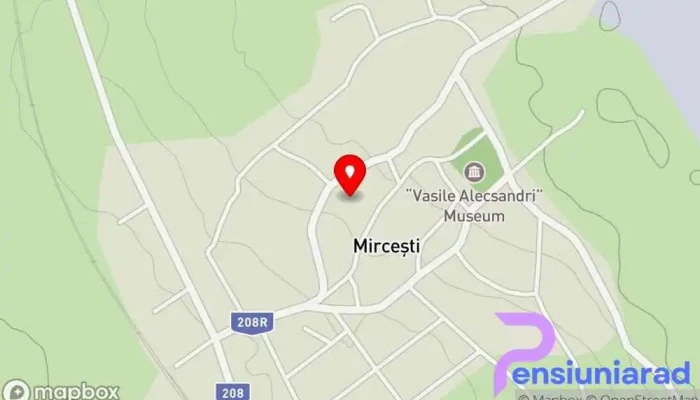 Mircesti Hartă - Mircești