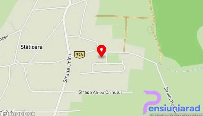 Moara Slatioara Hartă - Slătioara