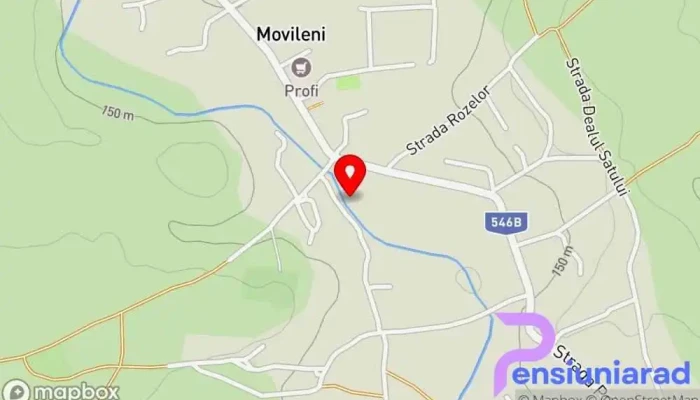 Movileni -  Hartă - Movileni