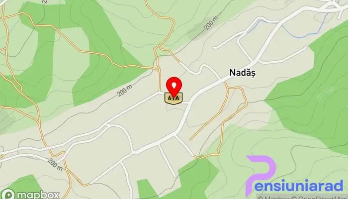 Nadas Hartă - Nadăş