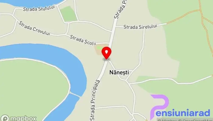 Nanesti Hartă - Nănești