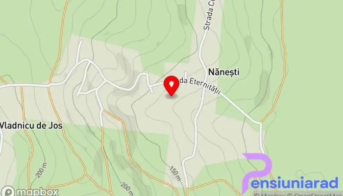 Nanesti Hartă - Năneşti