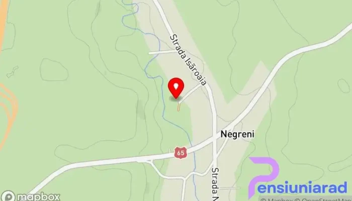 Negreni -  Hartă - Negreni