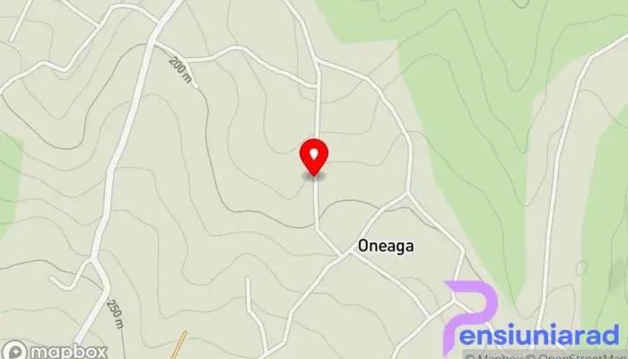 Oneaga -  Hartă - Oneaga