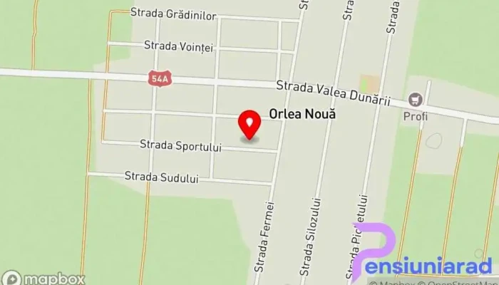 Orlea Noua Hartă - Orlea Nouă