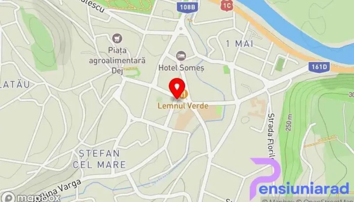 Panadi -  Hartă - Dej