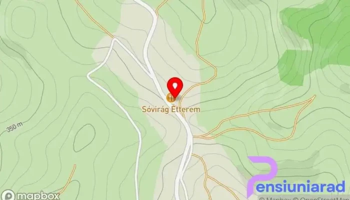Pensiune Sovirag Hartă - Sic