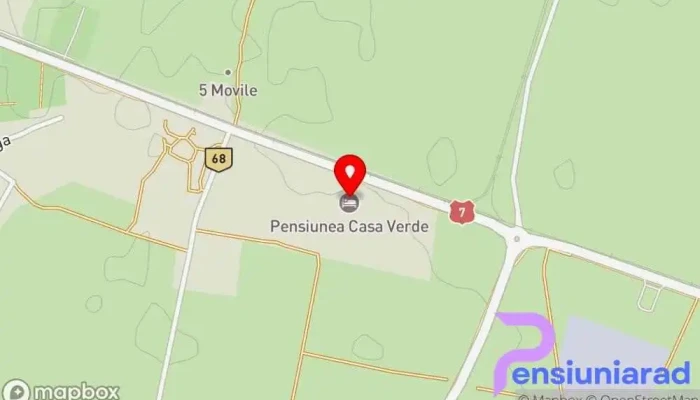 Pensiunea Casa Verde -  Hartă - Vladimirescu