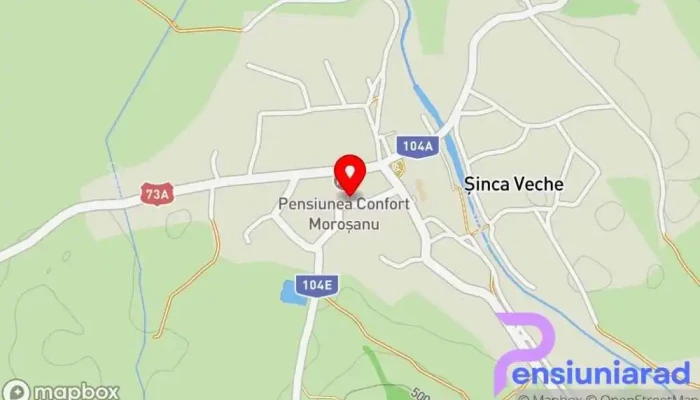 Pensiunea Confort Morosanu Hartă - Șinca Veche
