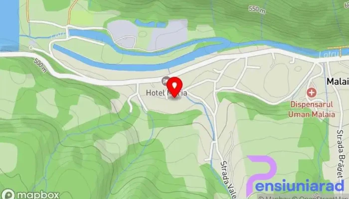 Pensiunea Melissa -  Hartă - Mălaia
