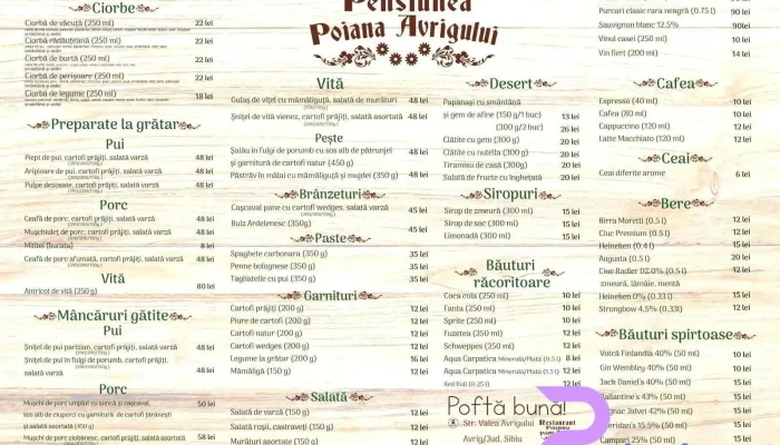 Pensiunea Poiana Avrigului -  Cele Mai Recente - Avrig