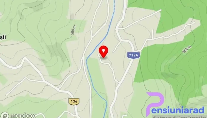 Pensiunea Q Fieni -  Hartă - Bădeni