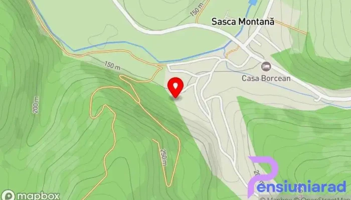 Pensiunea Roua -  Hartă - Sasca Montană
