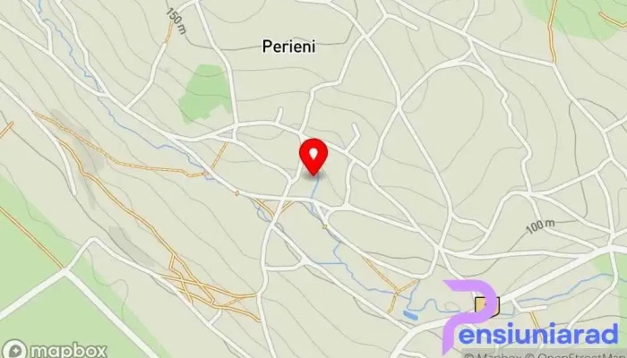 Perieni -  Hartă - Perieni