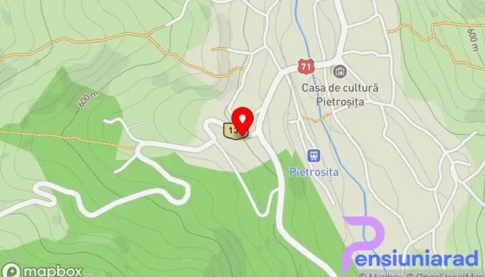 Pietrosita 756 -  Hartă - Pietroşiţa