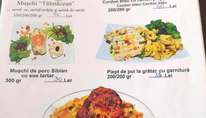 Popas Talmaciu Meniu - Tălmaciu
