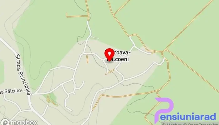 Potcoava -  Falcoeni Hartă - Potcoava-fălcoeni