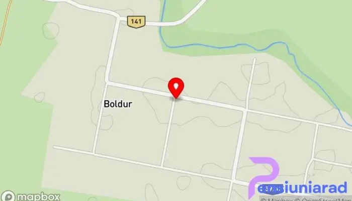 Primaria Boldur Hartă - Boldur