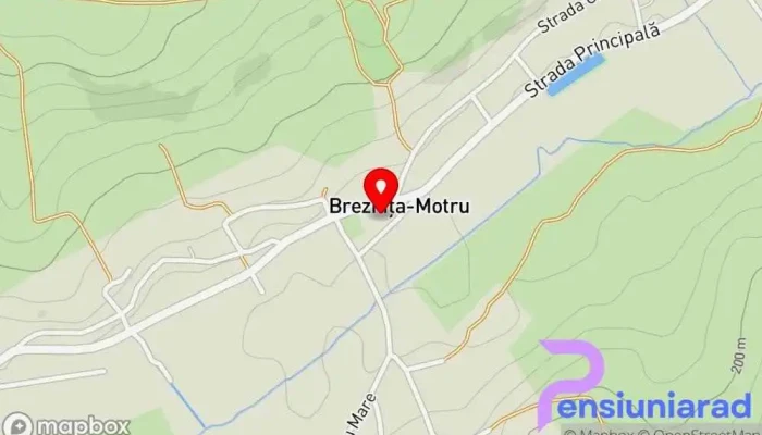 Primaria Comunei Breznita -  Motru Hartă - Brezniţa-motru