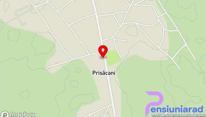 Primaria Comunei Prisacani -  Hartă - Prisăcani
