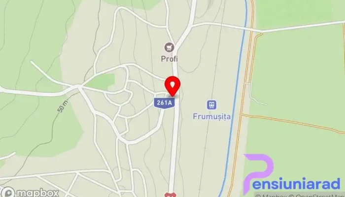 Primaria Frumusita Hartă - Frumușița