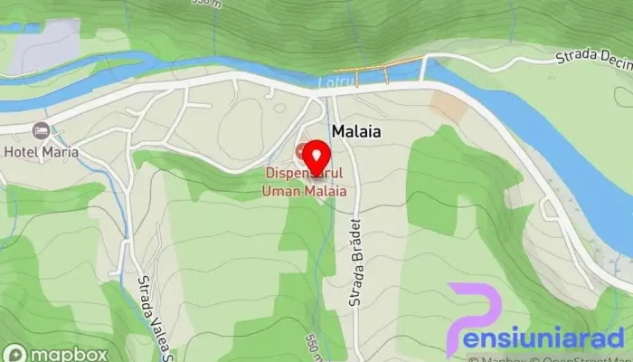 Primaria Malaia Hartă - Mălaia