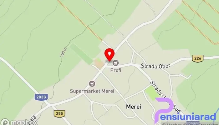 Primaria Merei Hartă - Merei