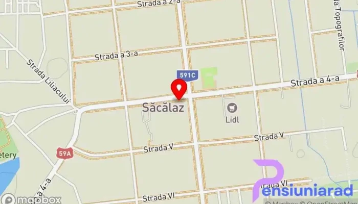 Primaria Sacalaz Hartă - Săcălaz
