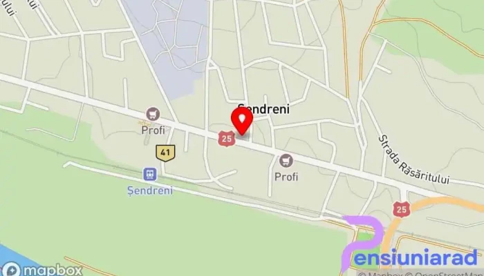 Primaria Sendreni Hartă - Galați