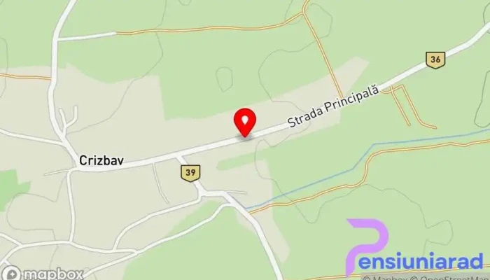Prisaca Din Crizbav Brasov Hartă - Crizbav