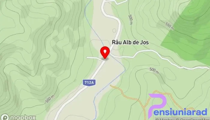 Rau Alb De Jos Hartă - Râu Alb De Jos