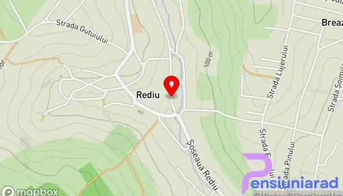 Rediu -  Hartă - Rediu