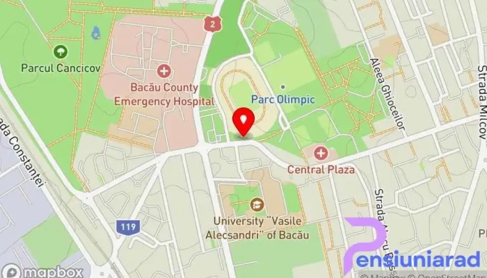Restaurant Hanovra -  Hartă - Bacău