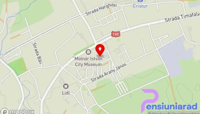 Restaurant -  Hartă - Cristuru Secuiesc