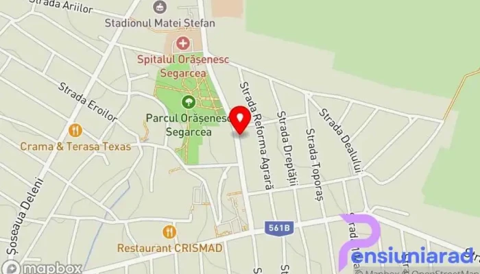 Restaurant Macelaru Hartă - Segarcea