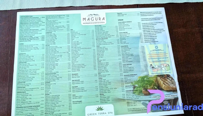 Restaurant Magura -  Meniu - Măgura