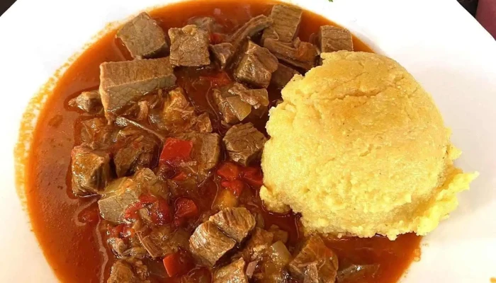 Restaurant Medieval Unglerus -  Polenta - Biertan