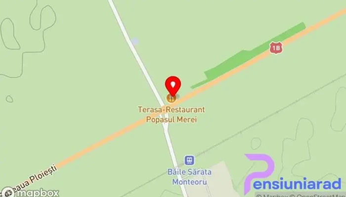 Restaurant Popasul Merei La Burlacu Hartă - Merei