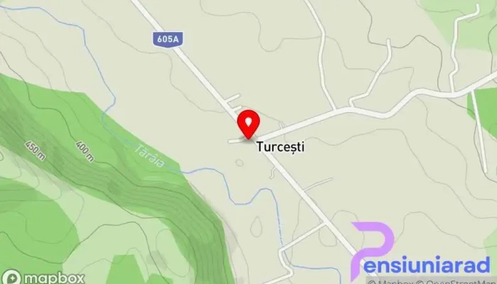 Restaurant Tarancuta Hartă - Turceşti