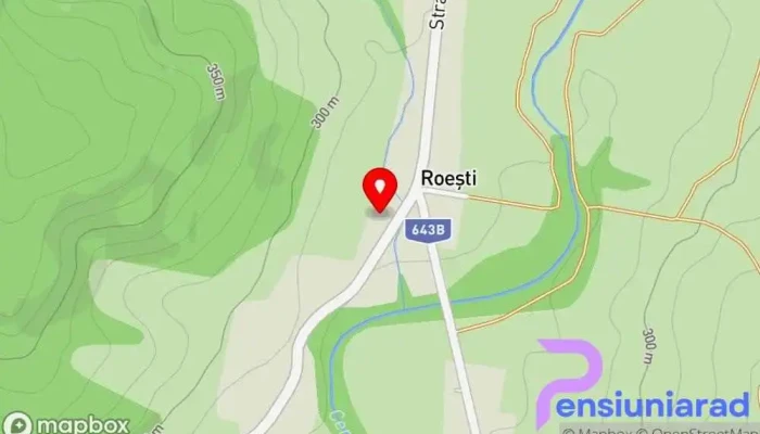 Roesti Hartă - Roeşti