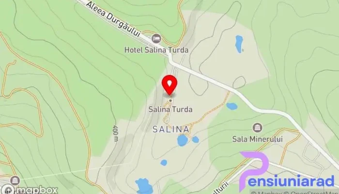 Salina Turda -  Hartă - Turda