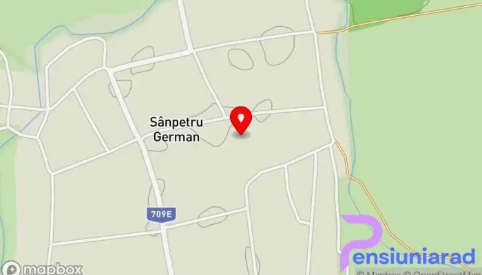 Sanpetru German Hartă - Sânpetru German