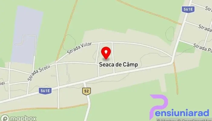 Seaca De Camp Hartă - Seaca De Câmp