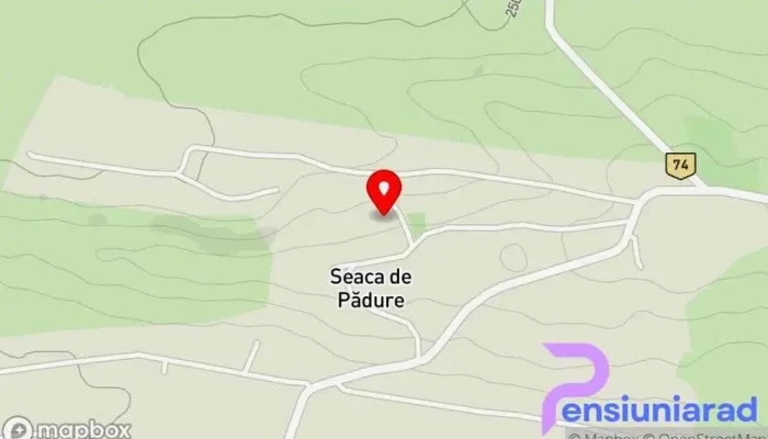 Seaca De Padure -  Hartă - Seaca De Padure