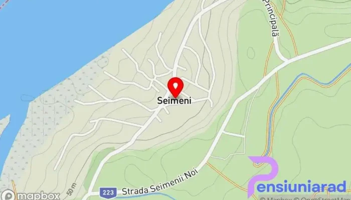 Seimeni -  Hartă - Seimeni
