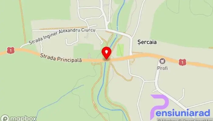 Sercaia Hartă - Romania