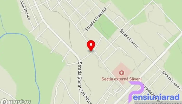 Tiganasu Catering Hartă - Săveni